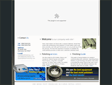 Tablet Screenshot of moldpolishing.com